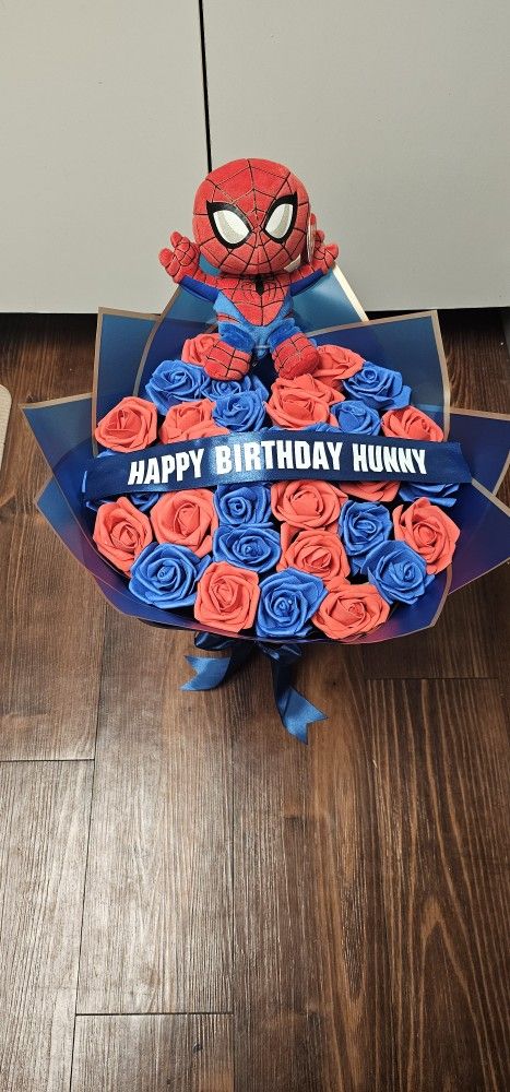 Spider Man Eternal Foam Bouquets
