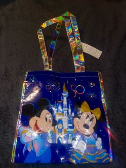 New Walt Disney World 50th Anniversary Reuseable Tote Bag