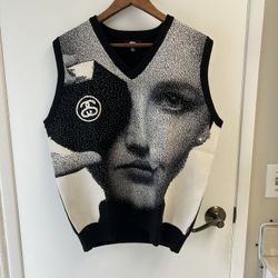 Stussy Jacquard Vest Black