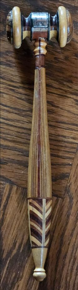 Wooden Gavel 10.5"