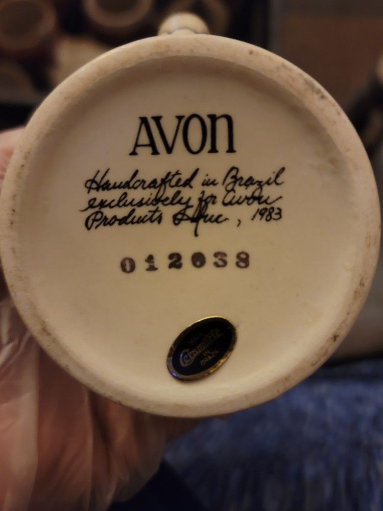 1983 Vintage Avon Hunting And Fishing Mini Mug