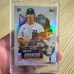 Topps Jackson Jobe RC Home Field Advantage Holo Card