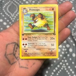 Primeape Pokemon Card