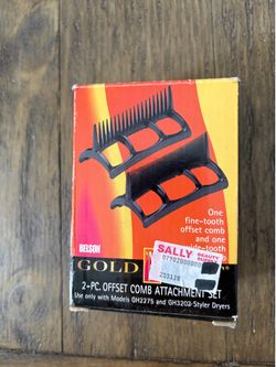 Gold 'N Hot 2-PC Offset Comb Styler Dryer GH2276 Attachment for GH2275 & GH 3202