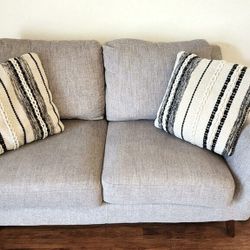 Grey loveseat & Couch