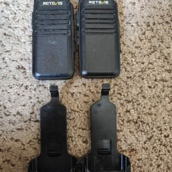 Retevis two way Radios.