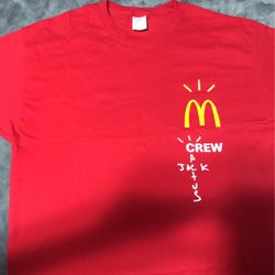 Travis Scott McDonald’s Shirt