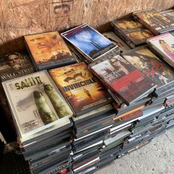 250 use dvd movies mixed generas lot