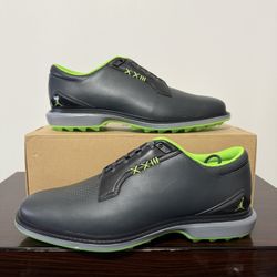 Nike Jordan ADG 5 Spikeless Golf Shoes Black Green FQ7874-002 Men's Size 10