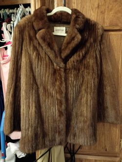 Ladies mink jacket.