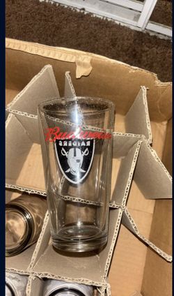 12oz Las Vegas Raiders Beer Glasses