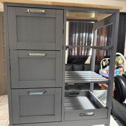 Costway Rolling Kitchen Island