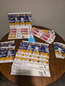 2005 White Sox World Series Stubs. Make an offer