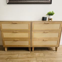 3 Drawer Nightstand End Tables