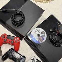 Sony PlayStation 4 Bundle – 2 Consoles + 3 Controllers + Madden 21 