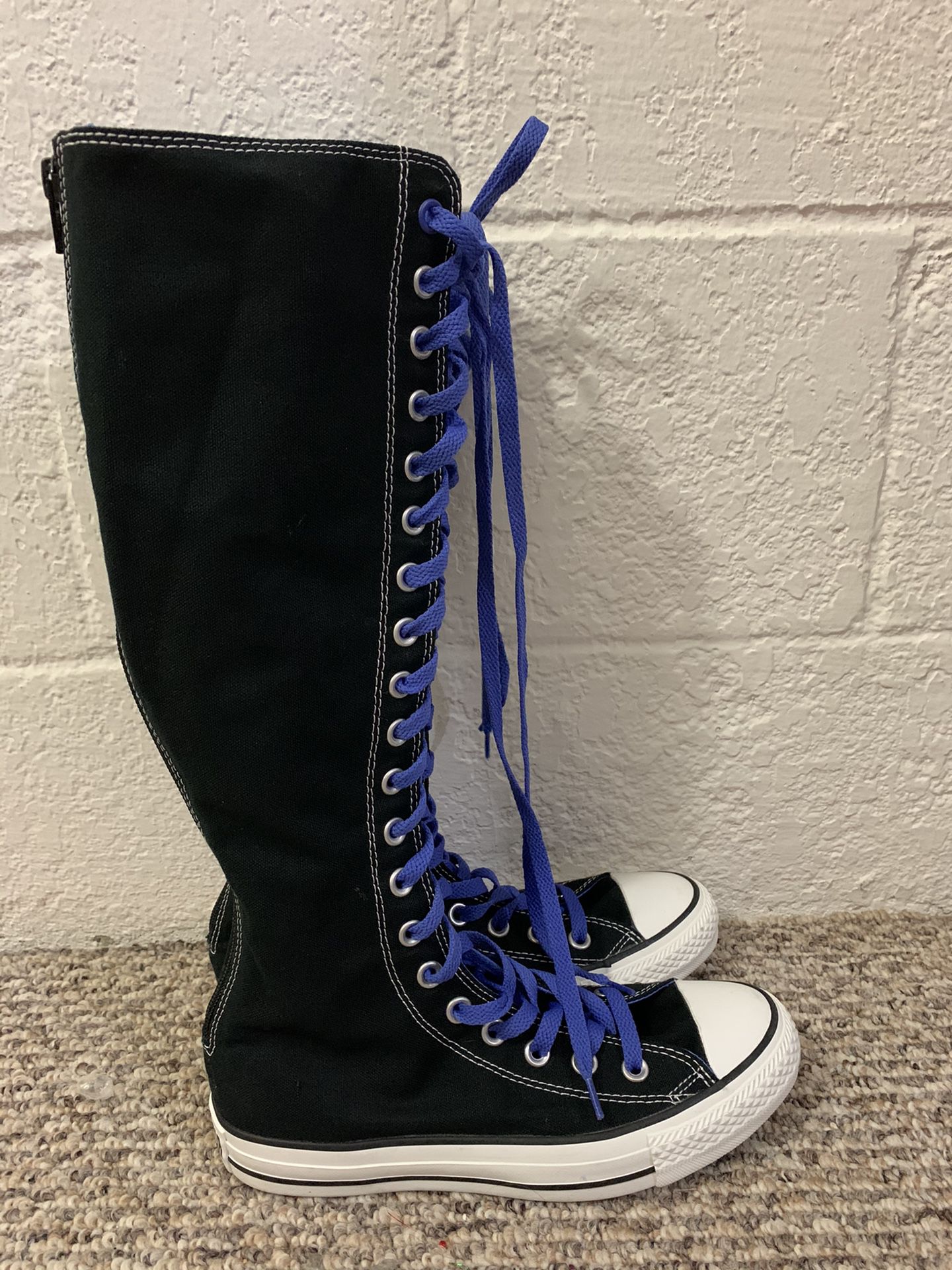 New Without box Black / Bluish Purple Knee High Converse for Sale in Los  Angeles, CA - OfferUp