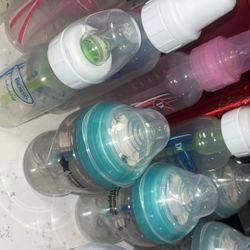 Baby Bottles & Drying Rack 