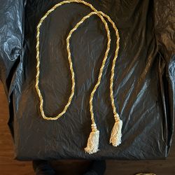 Gold And Pearl 7ft Christmas Rope Garland 4 Piece Set