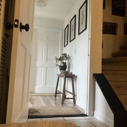 Wood Bench Or Stool Or Entry Table 