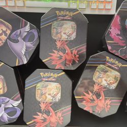 Crown Zenith Tins: Pokemon Tcg