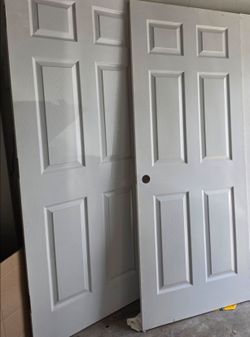 2 Doors Need Gone. 1 Door is Fire Rated. $25. Sizes in Description