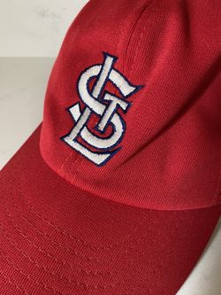 Vintage ST LOUIS CARDINALS Snapback Baseball Cap Hat Red