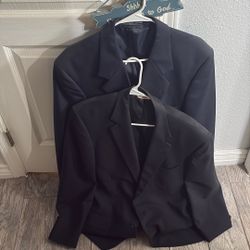 Two Suit Jackets Men XL