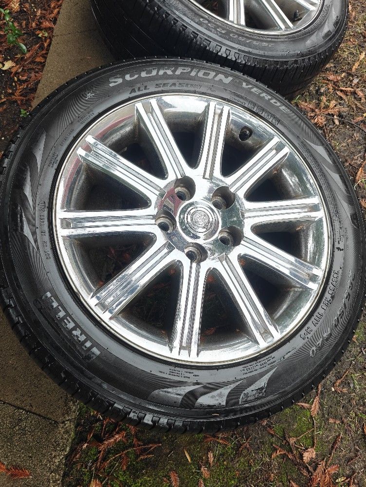 Pirelli Scorpion Verde All season tire OEM Chrysler 300 rims 20" set of 4