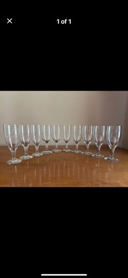 Set Of 10 Cordial/Liqueur Glasses