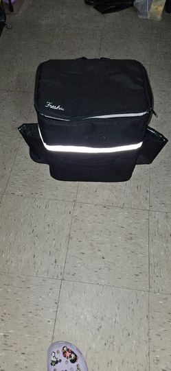 Freshie Insulated Food Delivery & Cooler Bag – Hot/Cold – Black