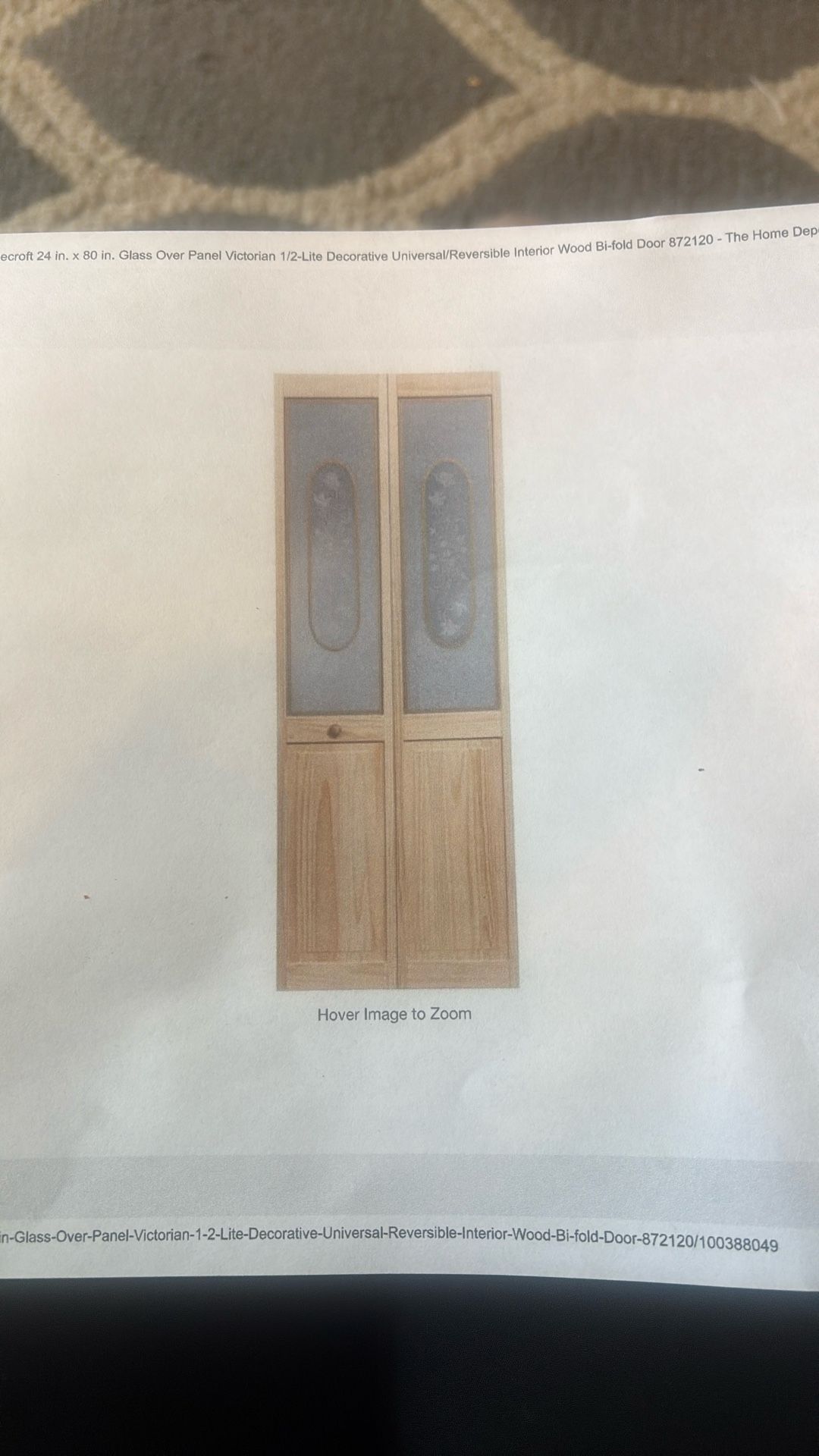 2 Bifold Pantry Doors- New in Boxes