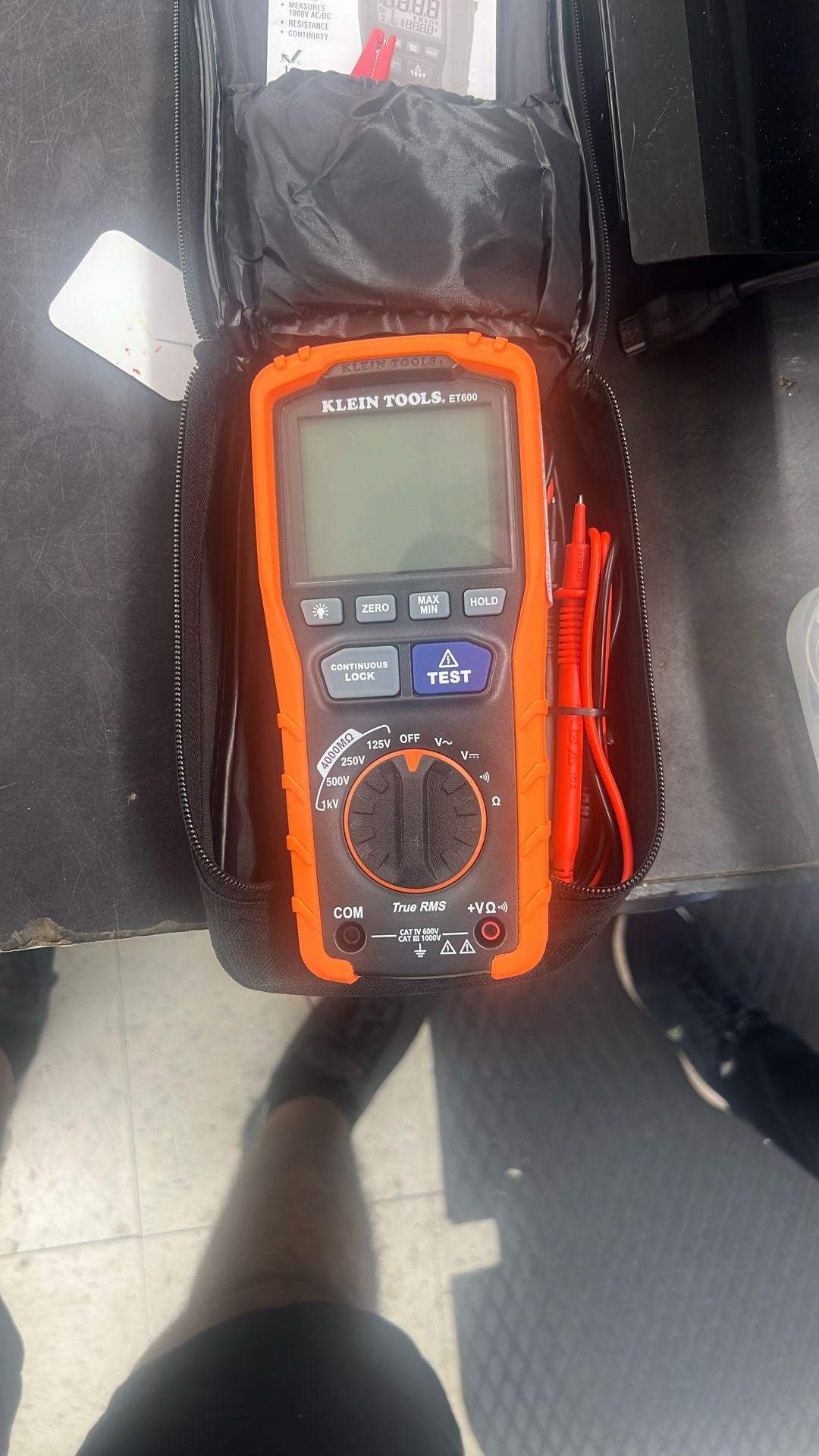 Klein Tools Digital Insulation Resistance Tester