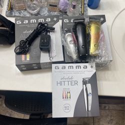 Two Gamma Clippers And Trimmer $320 All 3 