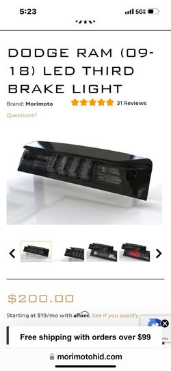 Morimoto X3B Third Brake Light