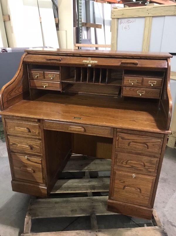Winners Only Roll Top Solid Wood Desk For In Miami Fl Offerup Winners Only Roll Top Solid Wood Desk