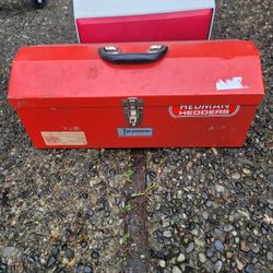 All American 21 Inch Metal Tool Box