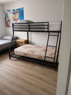 Twin Over Full Bunk Bed Frame