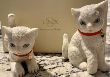 Lenox Ivory Cats