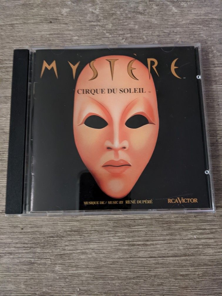 Mystere Soundtrack by Cirque Du Soleil CD & Case