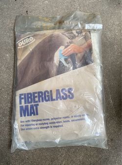 fiberglass Duro mat 8 square feet new old stock