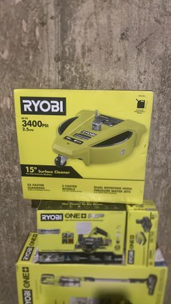Ryobi 3400 PSI 15” Surface Cleaner 