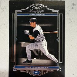 Luis Gonzalez #'d /(contact info removed) Donruss Timeless Treasures  #26 Diamondbacks