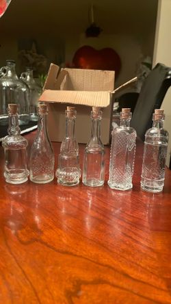 Mini Glass bottle set