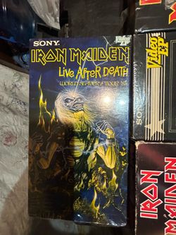 Iron Maiden vhs 4