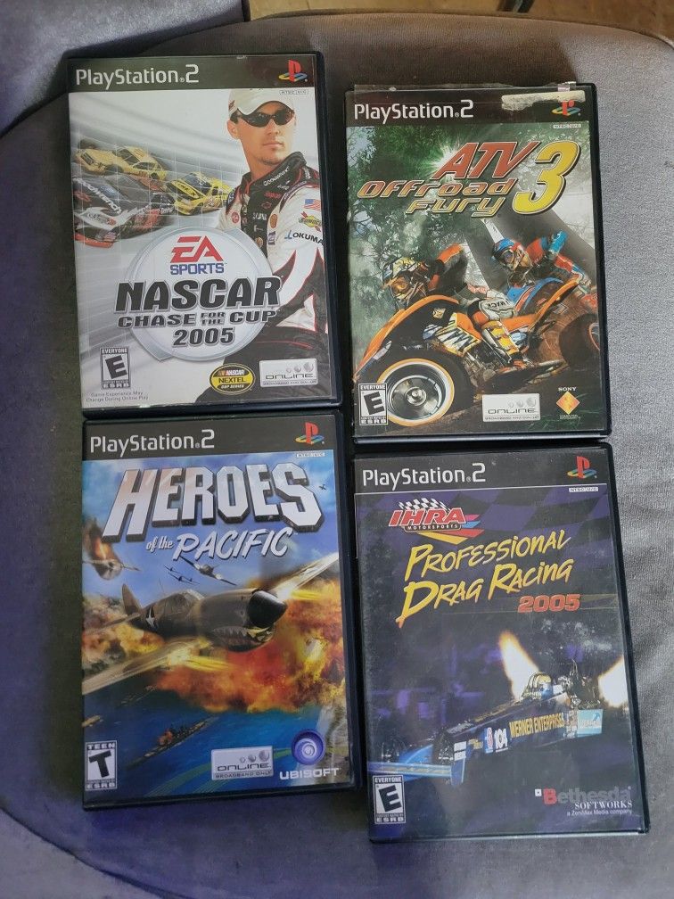 4 Ps2 Games