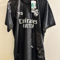 Adidas Real Madrid Y-3 Jude Bellingham #5 Player Edition Soccer Jersey Size XL