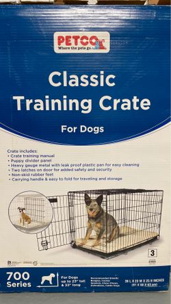 Classic Training Crate for Dogs !