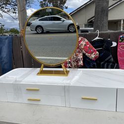 Floating Drawer With Mirror 