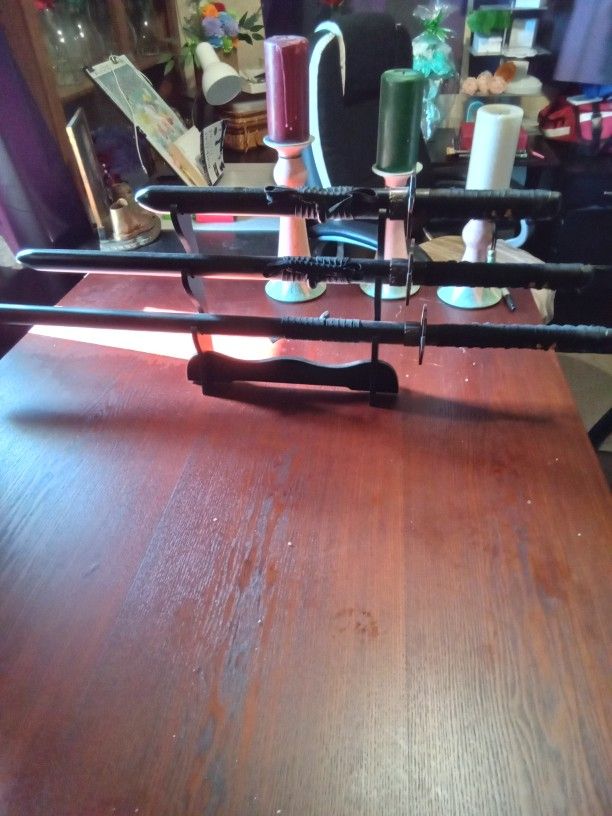 3 Peice Ninja Sword Set