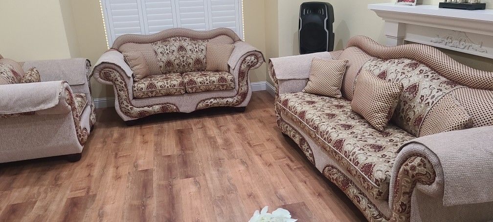 3 Piece Sofa Loveseat 